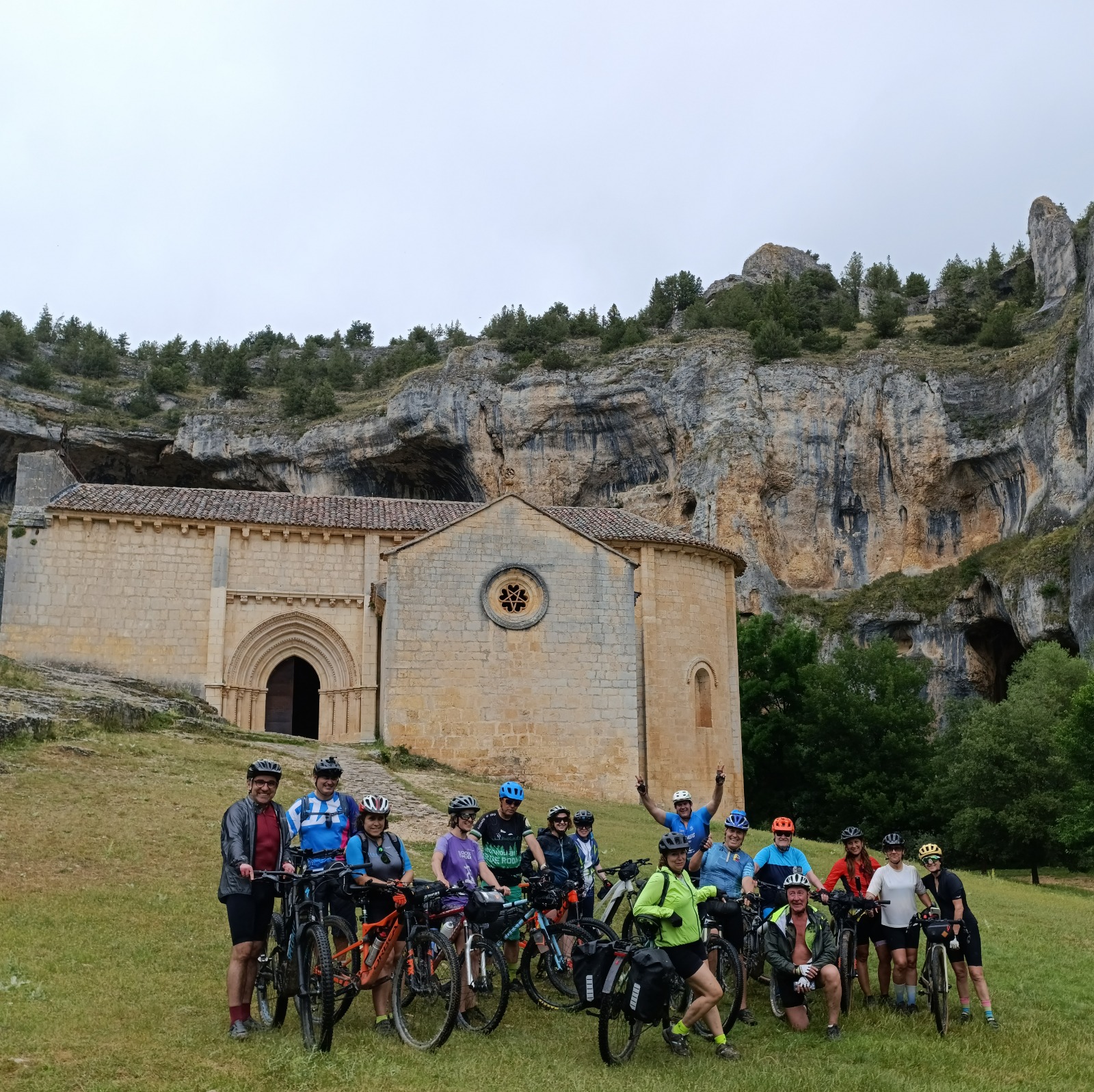 Cañón del Río Lobos en bicicleta con Rodando en verde